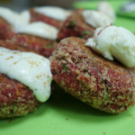 Tapioca Beetroot Kebabs